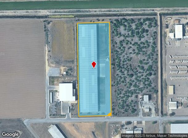  1721 E Sugar Cane Dr, Weslaco, TX Parcel Map