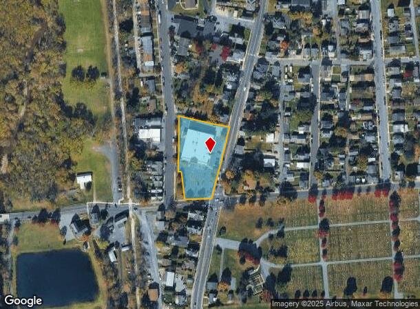 110 Main St, Hellertown, PA Parcel Map