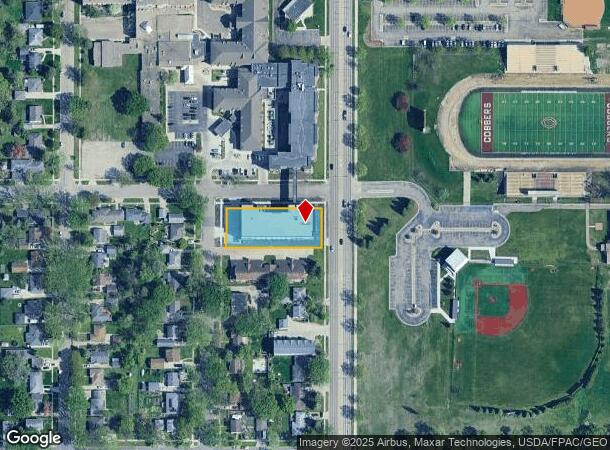 1610 7Th St S, Moorhead, MN Parcel Map