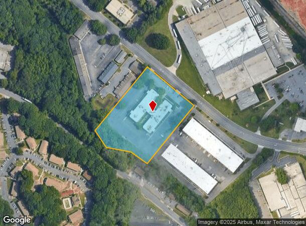 8025 N Point Blvd, Winston Salem, NC Parcel Map