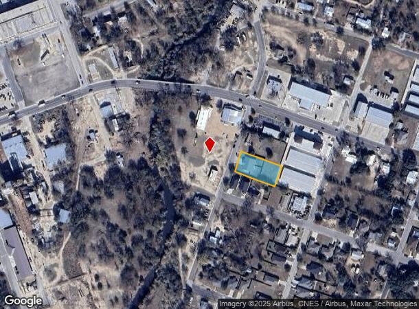  509 College St, Lampasas, TX Parcel Map