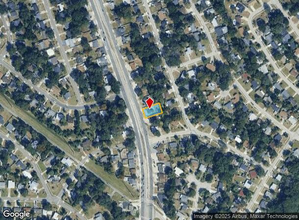 1205 N Pine Hills Rd, Orlando, FL Parcel Map