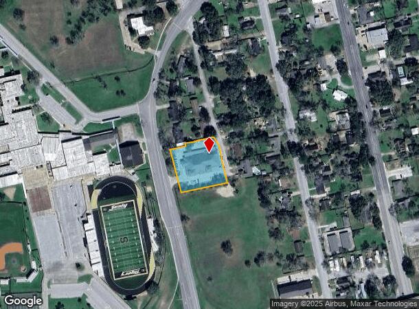  1036 N Circle Dr, Sealy, TX Parcel Map