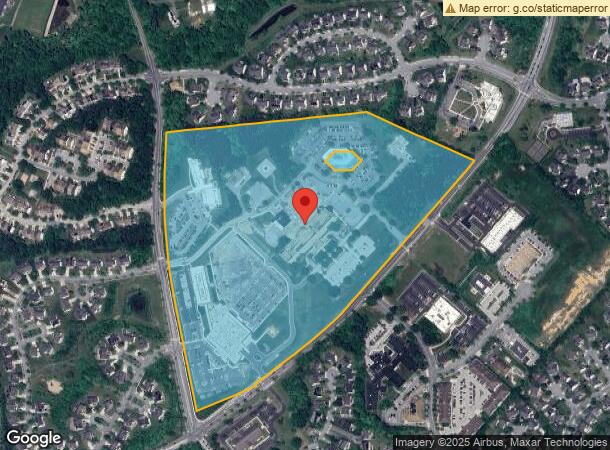  7300 Van Dusen Rd, Laurel, MD Parcel Map