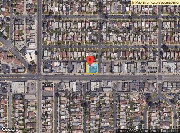  2107 W Manchester Ave, Los Angeles, CA Parcel Map