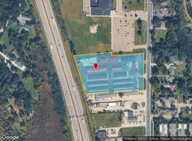 8761 Main St, Whitmore Lake, MI Parcel Map