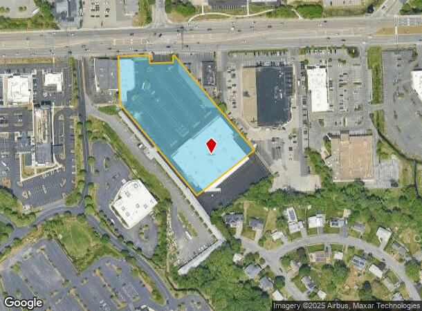  84 Worcester Rd, Framingham, MA Parcel Map