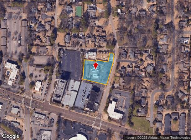  825 Valleybrook Dr, Memphis, TN Parcel Map