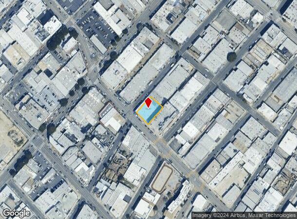  784 Crocker St, Los Angeles, CA Parcel Map