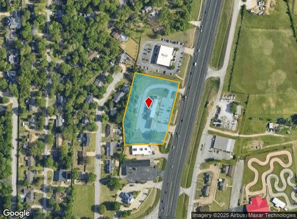  5106 S Thompson St, Springdale, AR Parcel Map