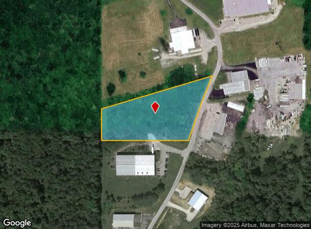 Randall Ave, Aurora, IN Parcel Map