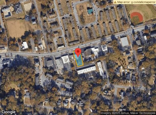  1035 Baxter St, Athens, GA Parcel Map