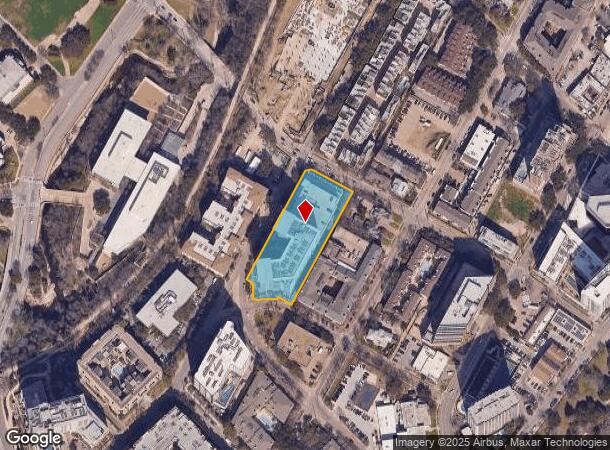  3100 Carlisle St, Dallas, TX Parcel Map