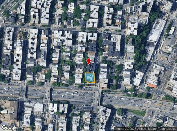 1747 Clay Ave, Bronx, NY Parcel Map