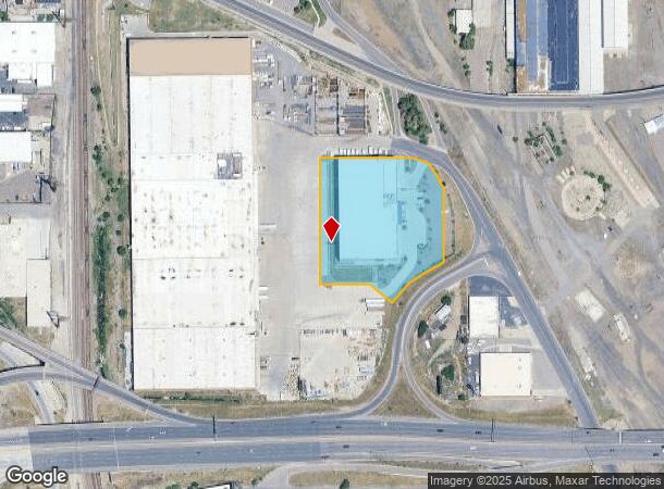  741 Osage St, Denver, CO Parcel Map