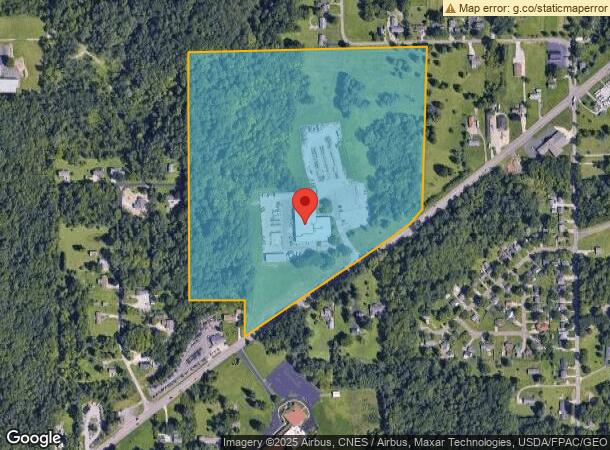  1717 Ashland Rd, Mansfield, OH Parcel Map