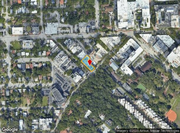  3105 Commodore Plz, Miami, FL Parcel Map