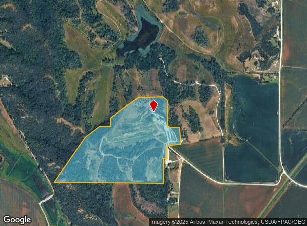 17026 Snowhill Ln, Honey Creek, IA Parcel Map