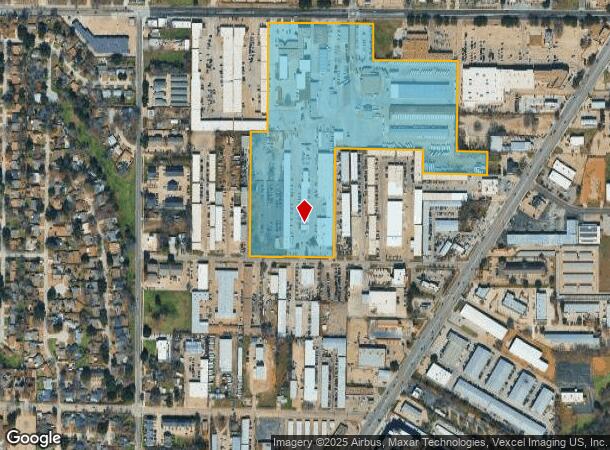 1201 Colorado Ln, Arlington, TX Parcel Map