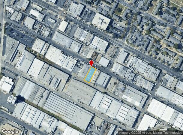  2852 E 11Th St, Los Angeles, CA Parcel Map