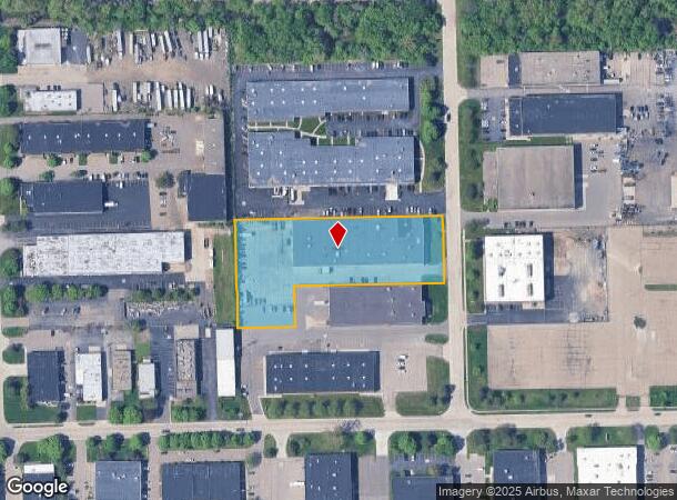 1151 Allen Dr, Troy, MI Parcel Map