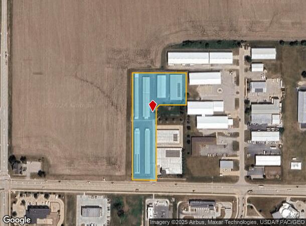  1020 W Penn St, North Liberty, IA Parcel Map