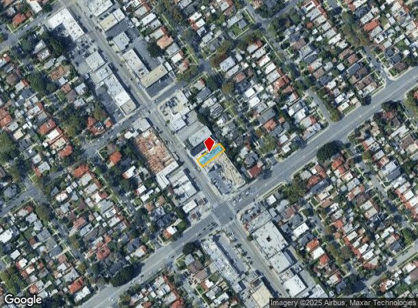  2154 Westwood Blvd, Los Angeles, CA Parcel Map