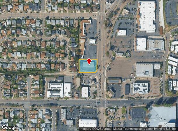  1666 Euclid Ave, San Diego, CA Parcel Map