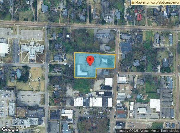  165 N Main St, Collierville, TN Parcel Map