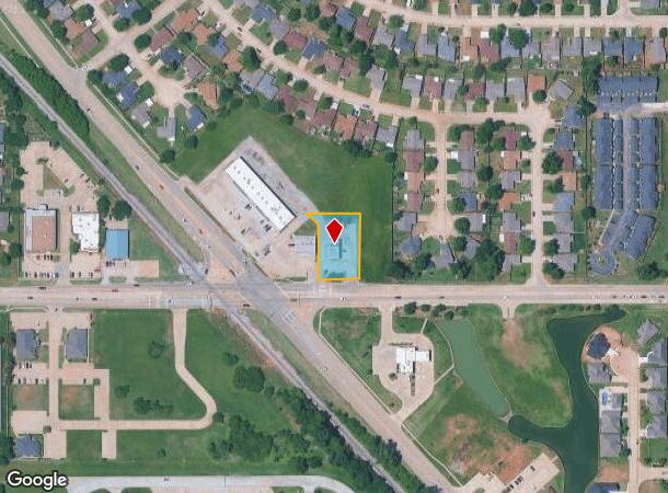  1215 E Vandament Ave, Yukon, OK Parcel Map