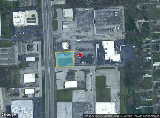  1020 N Coliseum Blvd, Fort Wayne, IN Parcel Map