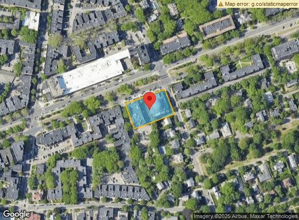  1177 Beacon St, Brookline, MA Parcel Map