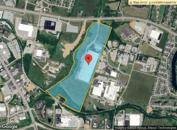  1509 Leestown Rd, Frankfort, KY Parcel Map