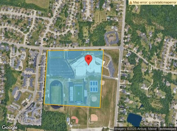  1860 Belvo Rd, Miamisburg, OH Parcel Map