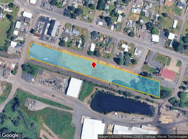  610 Front St, Lyons, OR Parcel Map