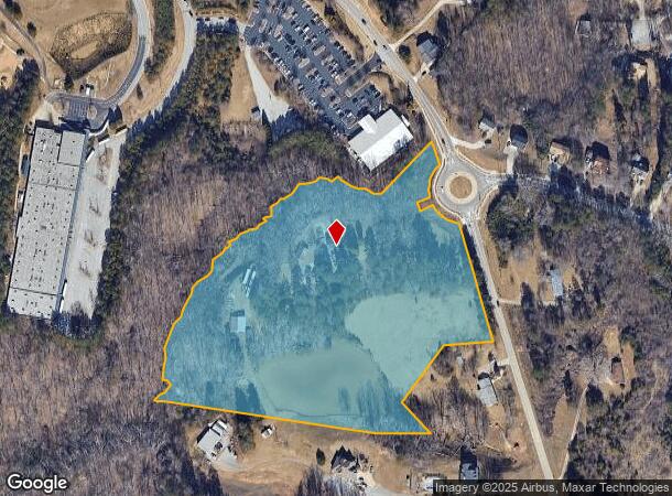 4316 J M Turk Rd, Flowery Branch, GA Parcel Map