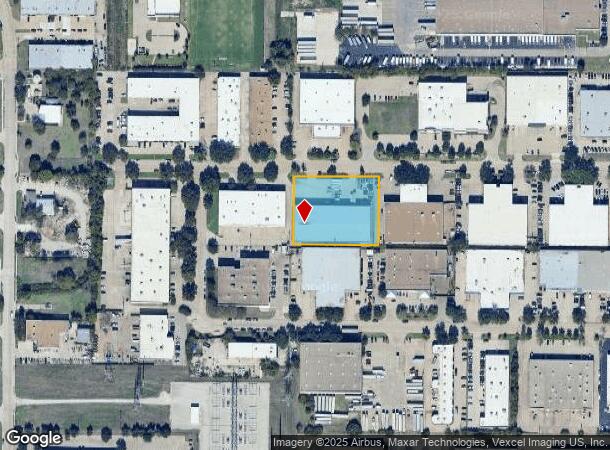  3210 Skylane Dr, Carrollton, TX Parcel Map