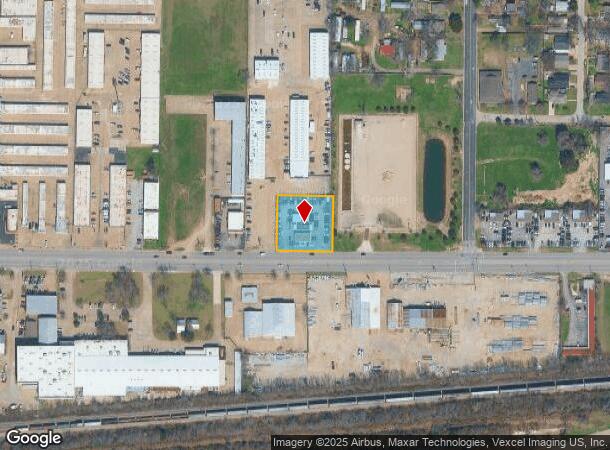  2109 W Division St, Arlington, TX Parcel Map