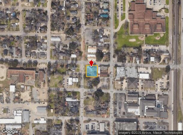  317 W Lewis St, Conroe, TX Parcel Map