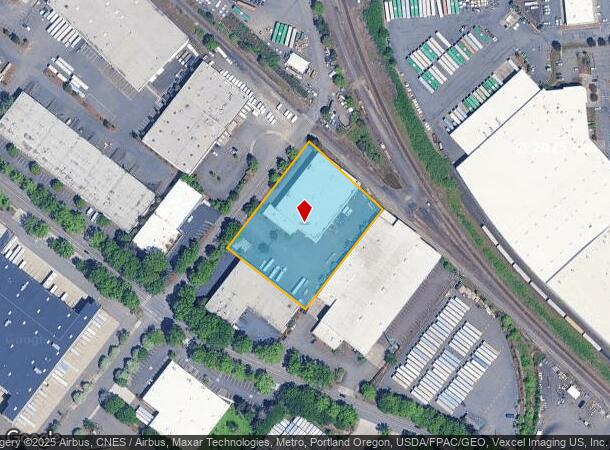  6650 N Ensign St, Portland, OR Parcel Map
