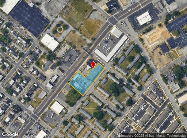  2800 Governor Printz Blvd, Wilmington, DE Parcel Map