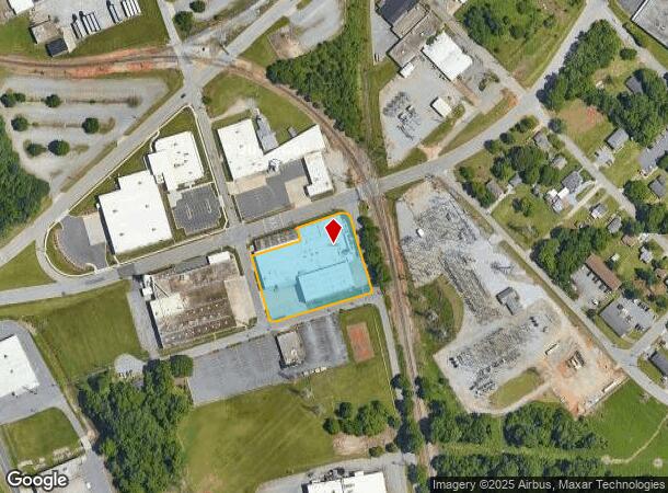  1800 Jarrell St, High Point, NC Parcel Map