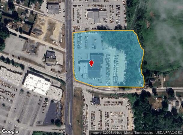 765 Center St, Auburn, ME Parcel Map