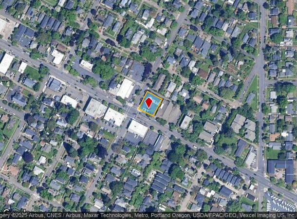  4785 N Lombard St, Portland, OR Parcel Map