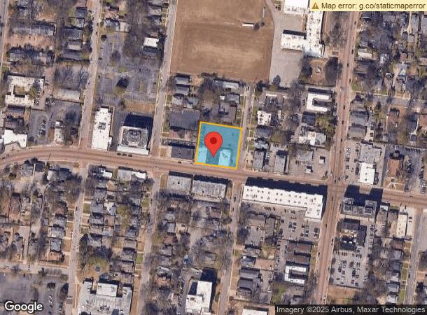  1786 Madison Ave, Memphis, TN Parcel Map