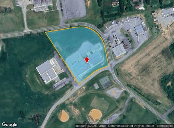  142 George James Dr, Wytheville, VA Parcel Map