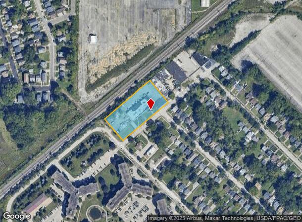 19451 Roseland Ave, Euclid, OH Parcel Map