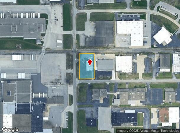  5020 Executive Blvd, Fort Wayne, IN Parcel Map