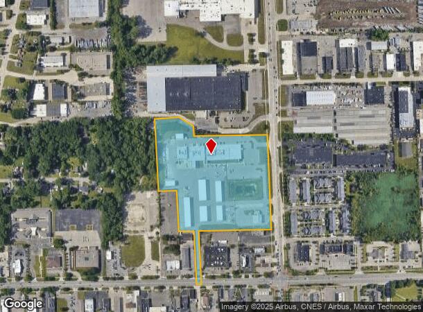  11801 Farmington Rd, Livonia, MI Parcel Map