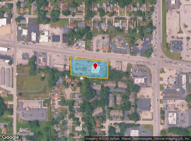  3904 Ridge Rd, Highland, IN Parcel Map